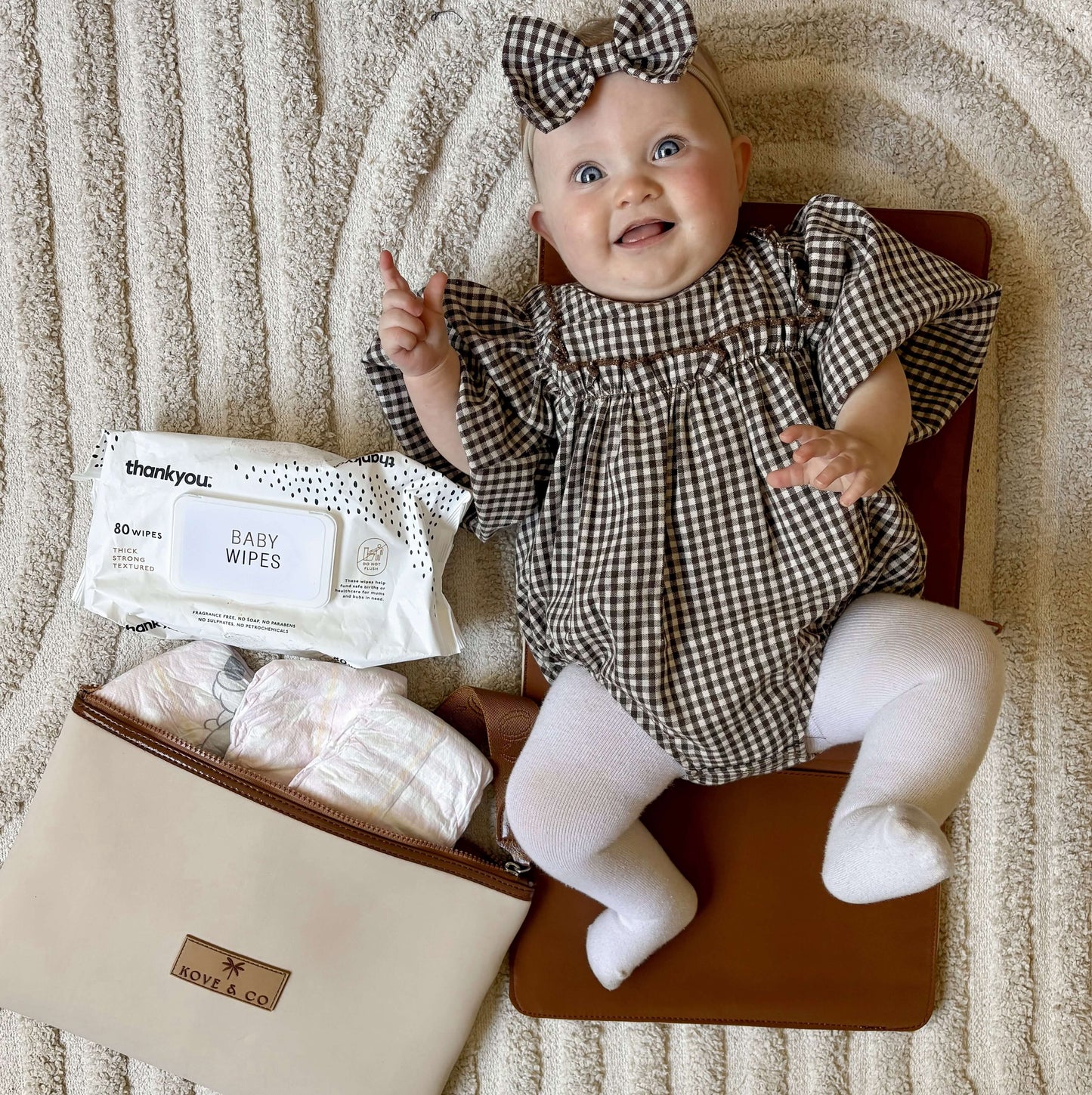 Nappy Wallet with Fold out Change Mat