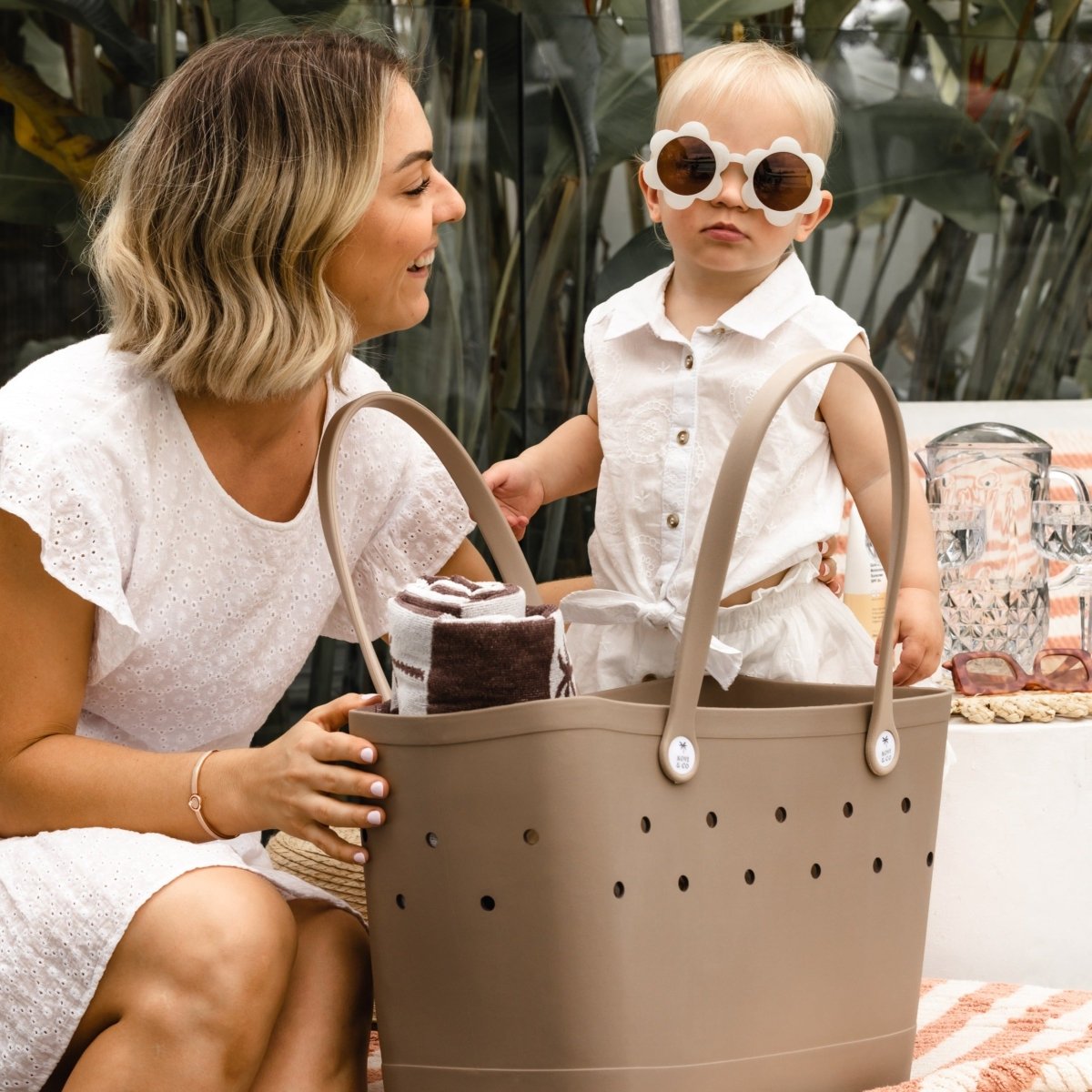 Beach Bag in Mangrove - Kove & Co