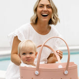 Beach Bag in Seashell Pink - Kove & Co
