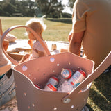 Beach Bag in Seashell Pink - Kove & Co