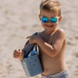 Mini Tribe Bag in Dolphin Blue - Kove & Co