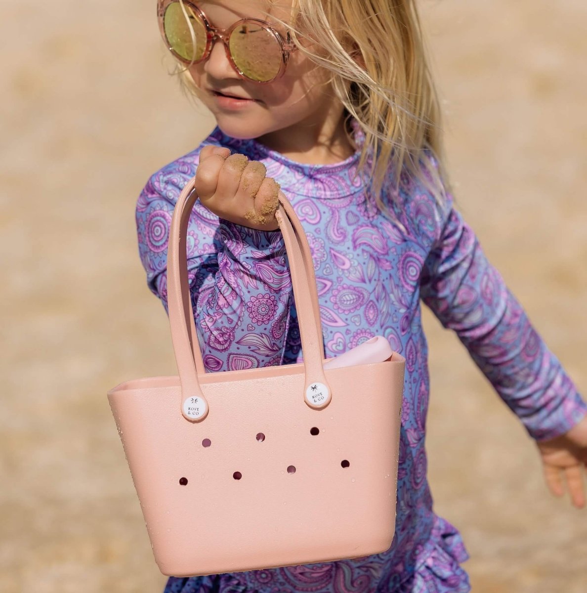 Mini Tribe Bag in Seashell Pink - Kove & Co