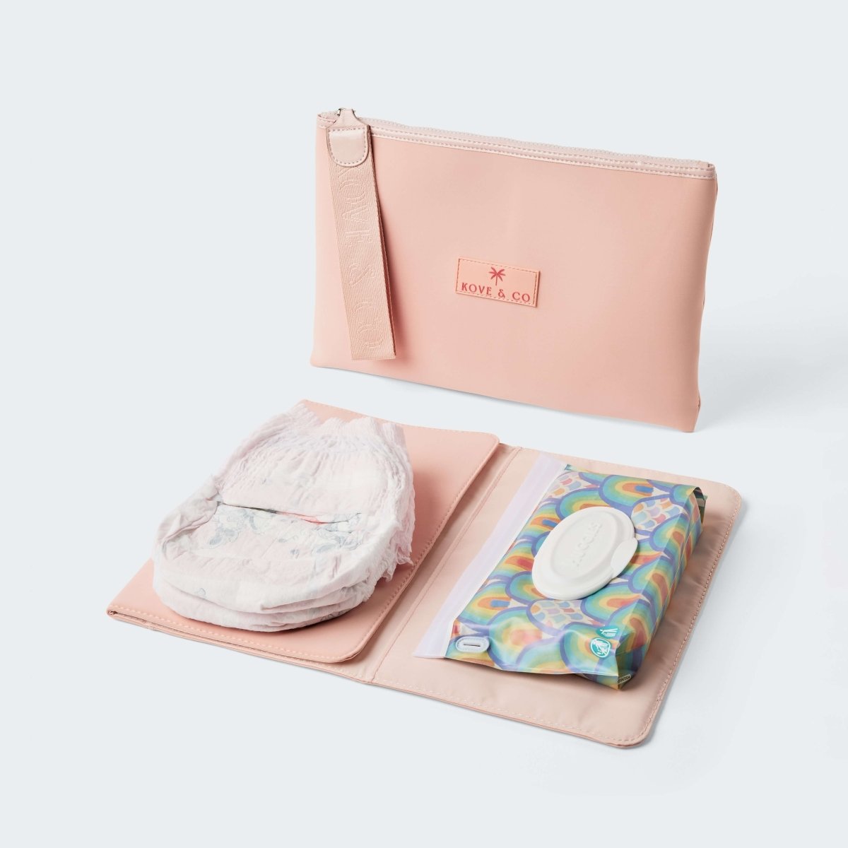 Nappy Wallet with Fold out Change Mat - Kove & Co